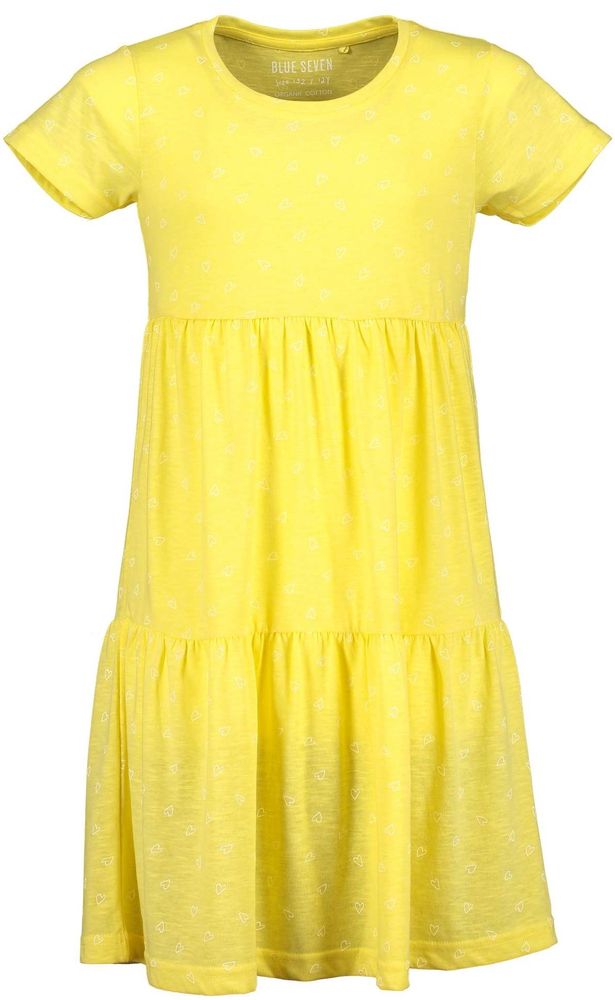 Blue Seven dívčí šaty 528078 X žlutá 164