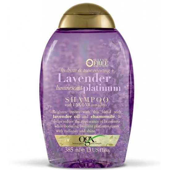 OGX Hydratační šampon Levandule s UVA/UVB filtrem 385 ml
