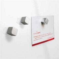 Sigel Magnetická skleněná tabule "Artverum", bílá, 30 x 30 x 1,5 cm, GL158