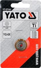 YATO Náhradní kolečko do řezačky s ložiskem 22 x 14 x 2 mm