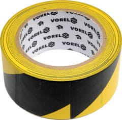 Vorel Páska lepící výstražná 48 mm x 33 m (černožlutá)
