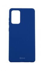 ROAR Kryt Samsung A72 silikon modrý 55758