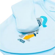 NEW BABY Kojenecká bavlněná košilka Malý rytíř - 68 (4-6m)