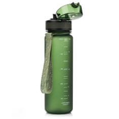 MTR Tritanová sportovní láhev, 1000 ml, tmavě zelená D-167-TZ