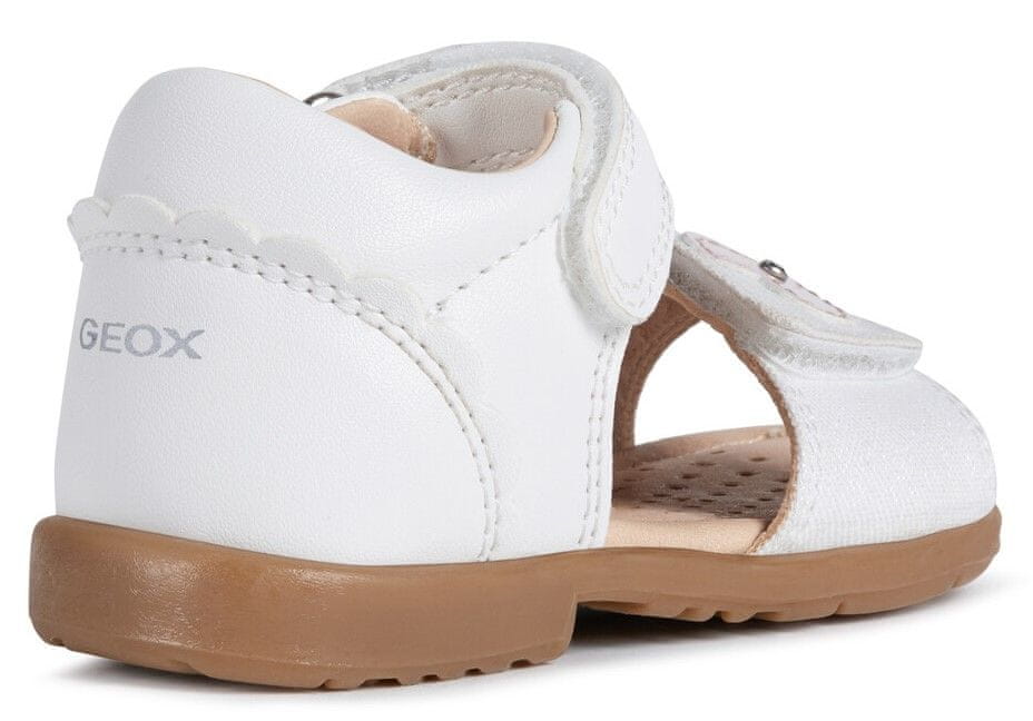 Geox dívčí sandály VERRED B0221D 0BCLG C1000 20 bílá