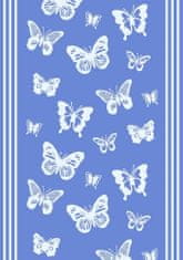 Svitap J.H.J.  Utěrka Extra savá 50x70 cm Motýlci modrá 3 ks