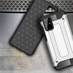 IZMAEL Pouzdro Hybrid Armor pre Samsung Galaxy S20 Plus - Stříbrná KP22067