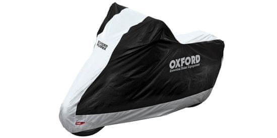 Oxford plachta na motorku Aquatex, OXFORD (černá/stříbrná) (Velikost: S) 2H317285