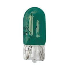 LAMPA Žárovka W5W zelená T10