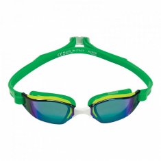 Michael Phelps Plavecké brýle XCEED YELLOW/GREEN titanově zrcadlový zorník zelená