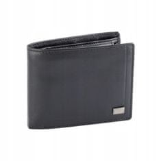 Rovicky Elegantní kožená pánská peněženka Adnan, černá