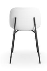 Danish Style Židle Filuet (SET 2ks), bílá/černá