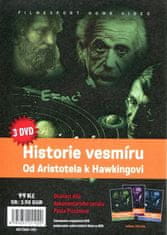 Historie vesmíru: Od Aristotela k Hawkingovi /papírové pošetky/ (3DVD)