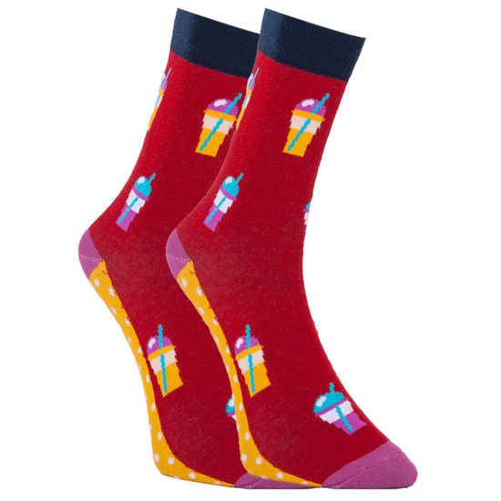 Dots Socks Veselé ponožky drink (DTS-SX-418-R)