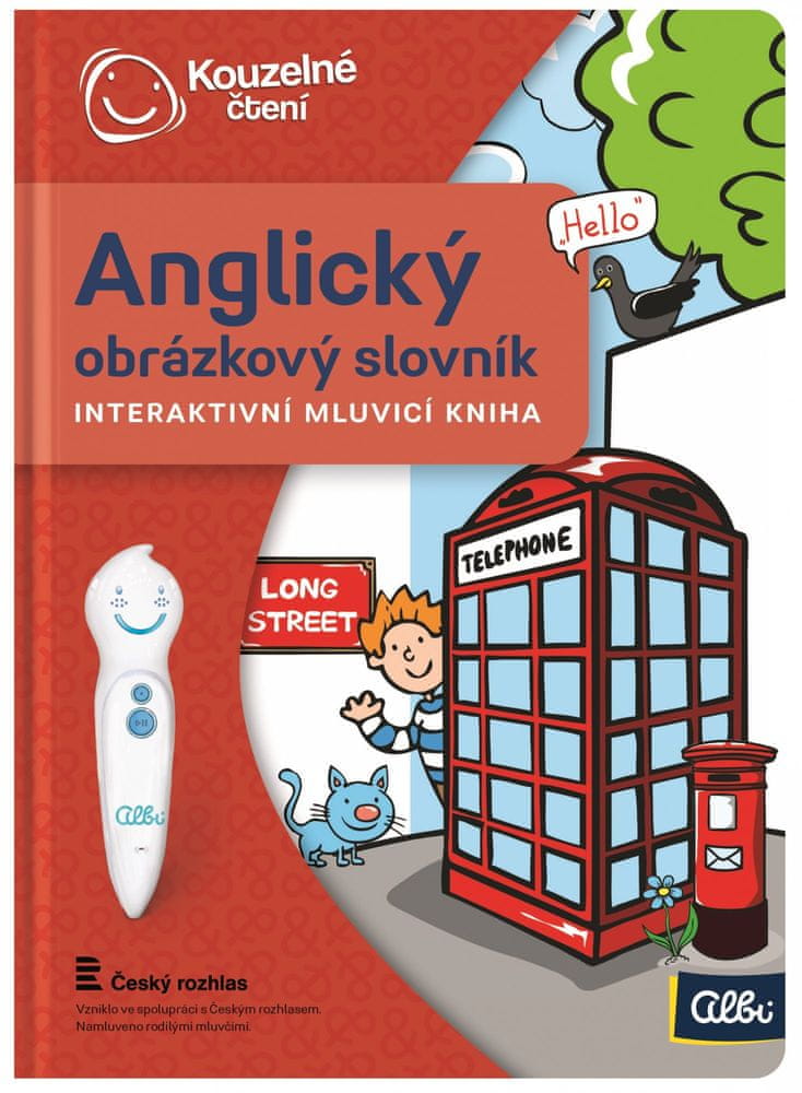 Levně Albi KOUZELNÉ ČTENÍ Kniha Anglický obr. slovník