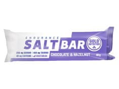 GoldNutrition Endurance Salt Bar 40 g čokoláda/lískový oříšek