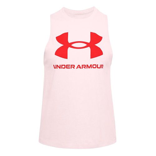 Under Armour Sportstyle Graphic Tank-PNK, Sportstyle Graphic Tank-PNK | 1356297-658 | LG