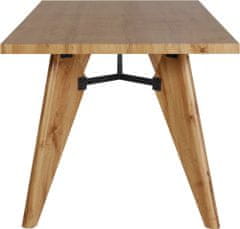 Danish Style Jídelní stůl Even, 180 cm, přírodní dřevo