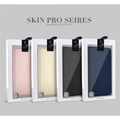 Dux Ducis Skin Pro knížkové kožené pouzdro na Huawei P Smart 2020, modré
