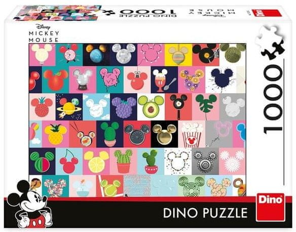 Levně Dino Mickey uši puzzle 1000 dílků
