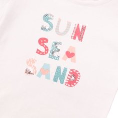 Dirkje dívčí tričko Sun, Sea, Sand VD0201 56 bílá