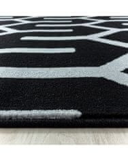 Ayyildiz Kusový koberec Costa 3524 black 140x200