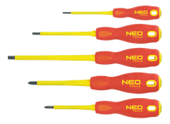 NEO Tools Šroubováky NEO 1000V, sada 5 kusů
