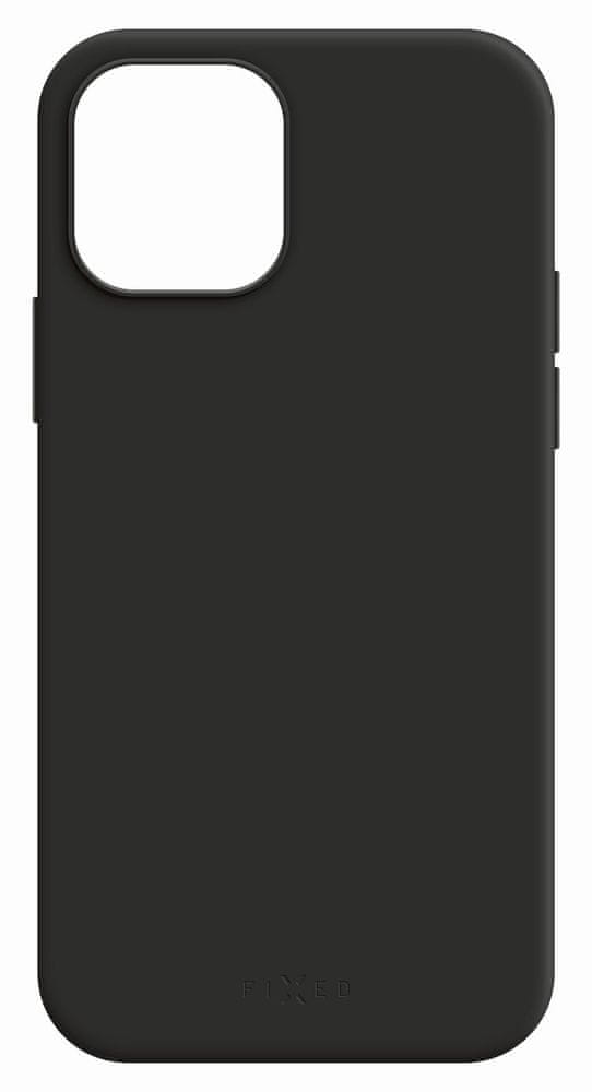 FIXED Zadní kryt MagFlow s podporou Magsafe pro Apple iPhone 12 mini FIXFLM-557-BK, černý