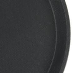 Cambro Tác Podnos 27,9 cm, kulatý, černý