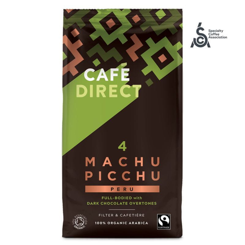 Cafédirect BIO Machu Picchu mletá káva 227g