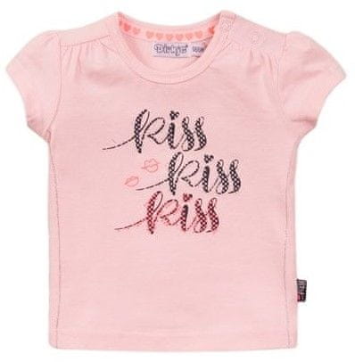 Dirkje dívčí tričko Kiss, Kiss, Kiss VD0204A 104 růžová
