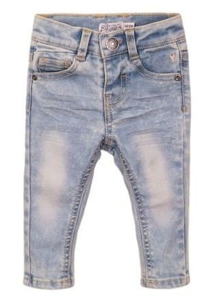 Dirkje dívčí džíny se srdíčkem VD0412A 116 modrá