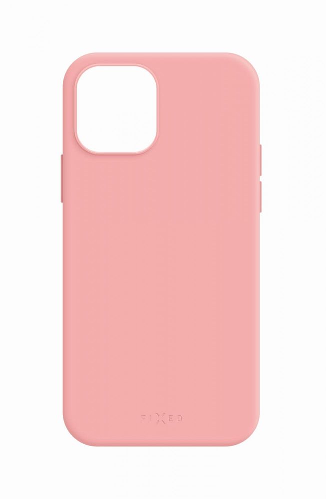 Levně FIXED Zadní kryt MagFlow s podporou Magsafe pro Apple iPhone 12 Pro Max FIXFLM-560-PI, růžový