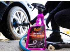 Meguiar's Hot Rims Wheel & Tire Cleaner - čistič na kola a pneumatiky, 709 ml