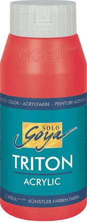 KREUL Akrylová barva "TRITON SOLO GOYA", třešňová, 750 ml