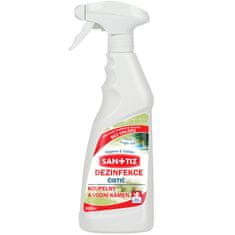 SANITIZ Čistící prostředek na koupelny a vodní kámen / dezinfekce 500ml - parfém Jungle rain