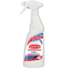 SANITIZ Čistící přípravek pro interiér automobilu / dezinfekce 500ml - parfém Hyacint