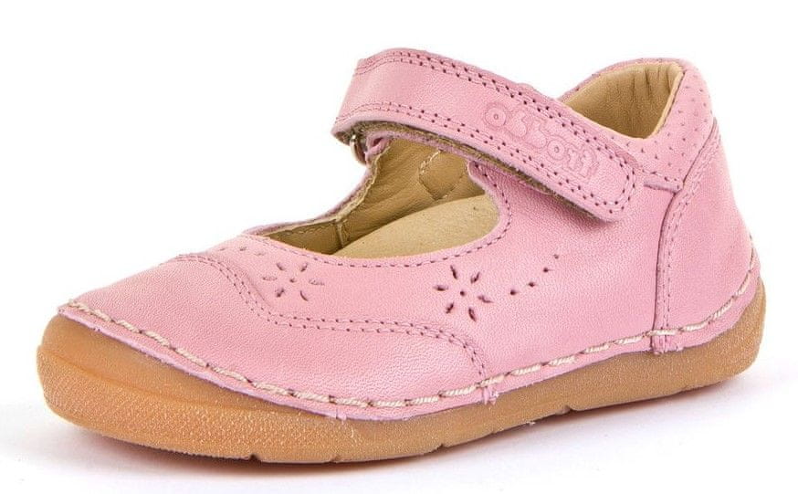 Froddo dívčí kožené sandály G2140053-1 21 růžová - zánovní