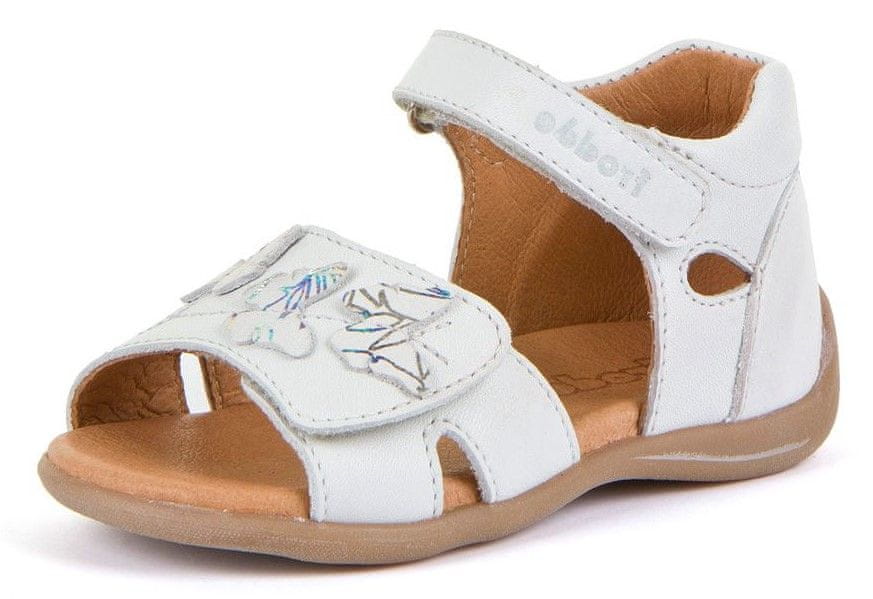 Froddo dívčí kožené sandály G2150134-4 24 bílá