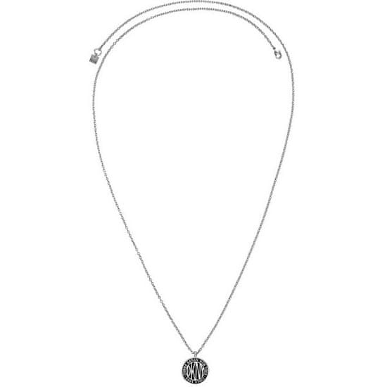 DKNY Dlouhý náhrdelník s logem Token New York 5520025