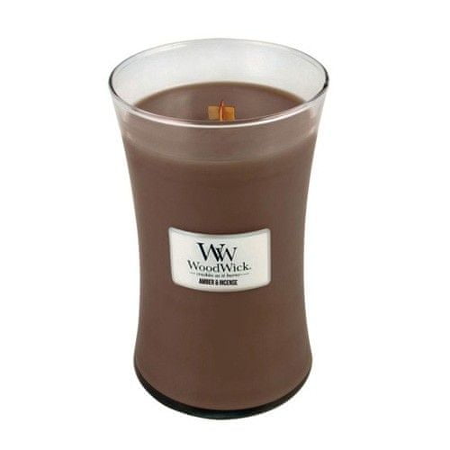 Woodwick velká svíčka Amber & Incense 609.5 g