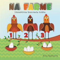 Elena Rabčanová: Na farme - Interaktívna šnurovacia knižka