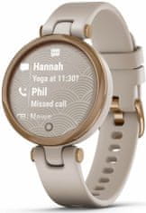 Garmin LILY Sport, Silicone, Rose Gold/Light Sand