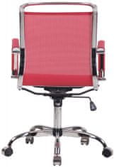 BHM Germany Kancelářská židle Barnet Mesh, červená