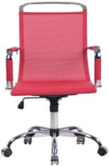 BHM Germany Kancelářská židle Barnet Mesh, červená
