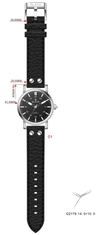 Slava Time Pánské moderní hodinky SLAVA s bílým ciferníkem SLAVA 10148