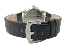 Slava Time Pánské elegantní hodinky SLAVA s černým řemínkem SLAVA 10164