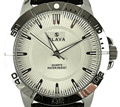 Slava Time Pánské hodinky SLAVA s bílým ciferníkem 10094 SLAVA 10094