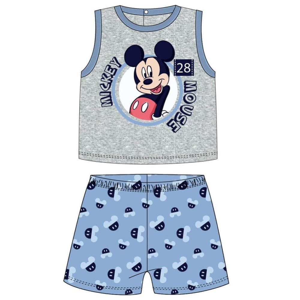 Disney chlapecké pyžamo Mickey 2200006952 86 šedá