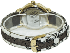 Slava Time Dámské elegantní hodinky ve stylu Burberry SLAVA 10088